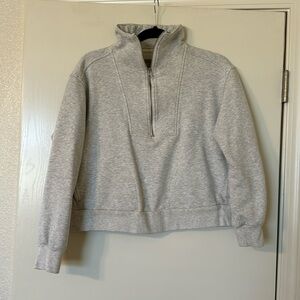 Everlane Half Zip Sweatshirt